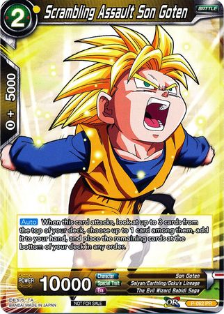 Scrambling Assault Son Goten (P-062) [Promotion Cards] | Good Games Adelaide SA