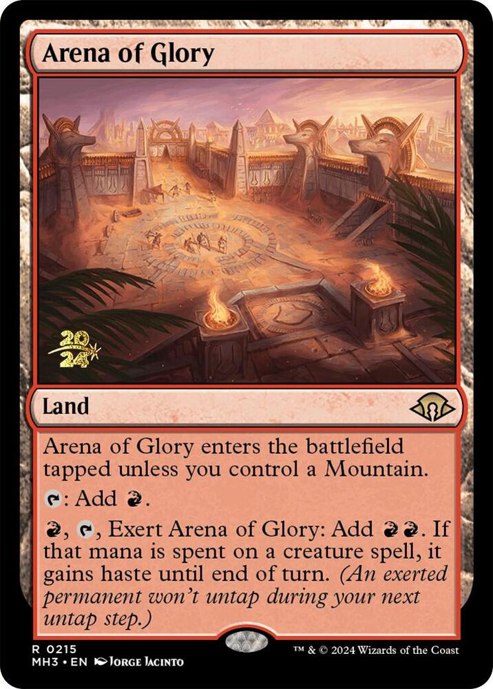 Arena of Glory 215 (Prerelease Cards)  - PreRelease Foil | Good Games Adelaide SA