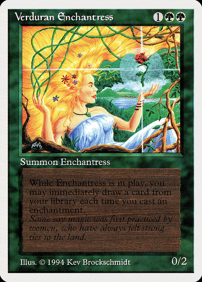 Verduran Enchantress [Summer Magic / Edgar] | Good Games Adelaide SA