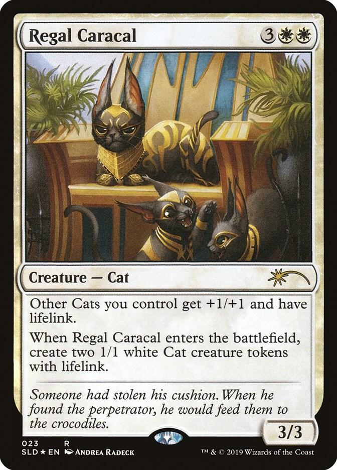 Regal Caracal 23 (Secret Lair Drop Series)  - Foil | Good Games Adelaide SA