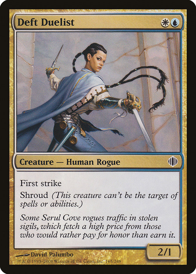 Deft Duelist 165 (Shards of Alara)  - Foil | Good Games Adelaide SA