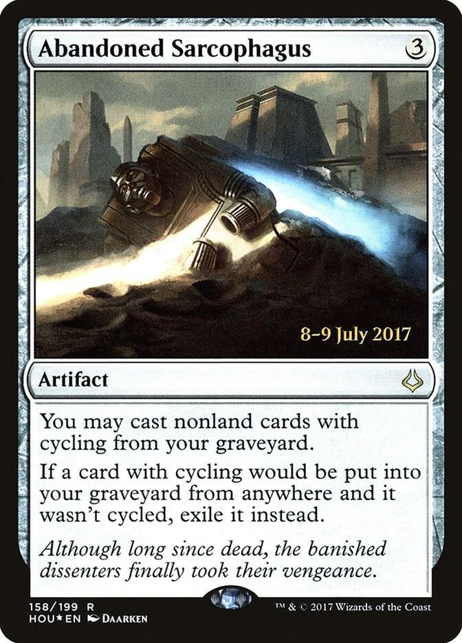 Abandoned Sarcophagus 158 (Prerelease Cards)  - PreRelease Foil | Good Games Adelaide SA