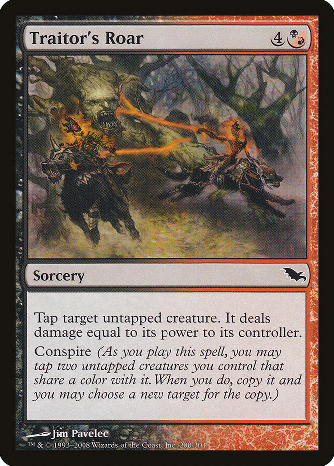 Traitor's Roar 200 (Shadowmoor)  | Good Games Adelaide SA