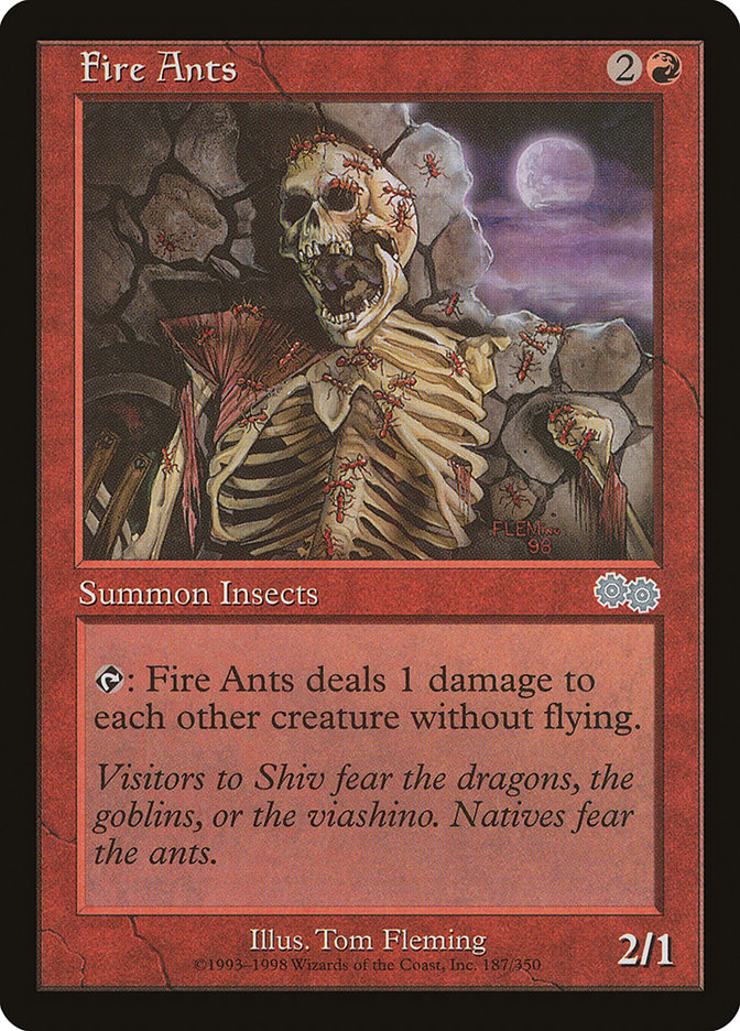 Fire Ants 187 (Urza's Saga)  | Good Games Adelaide SA