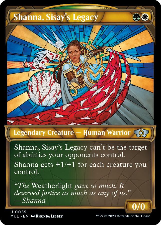 Shanna, Sisay's Legacy 59 (March of the Machine: Multiverse Legends)  - Showcase | Good Games Adelaide SA