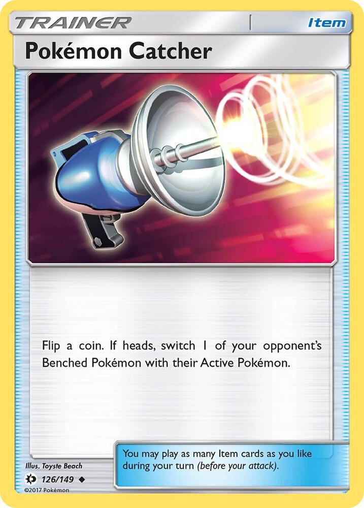 Pokemon Catcher 126/149 (SM Base Set)  | Good Games Adelaide SA