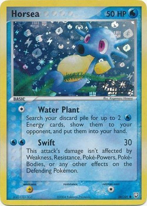 Horsea (58/109) (Stamped) [EX: Team Rocket Returns] | Good Games Adelaide SA