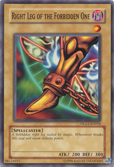 Right Leg of the Forbidden One [DLG1-EN018] Common | Good Games Adelaide SA