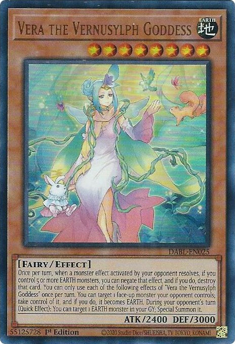Vera the Vernusylph Goddess [DABL-EN025] Ultra Rare | Good Games Adelaide SA