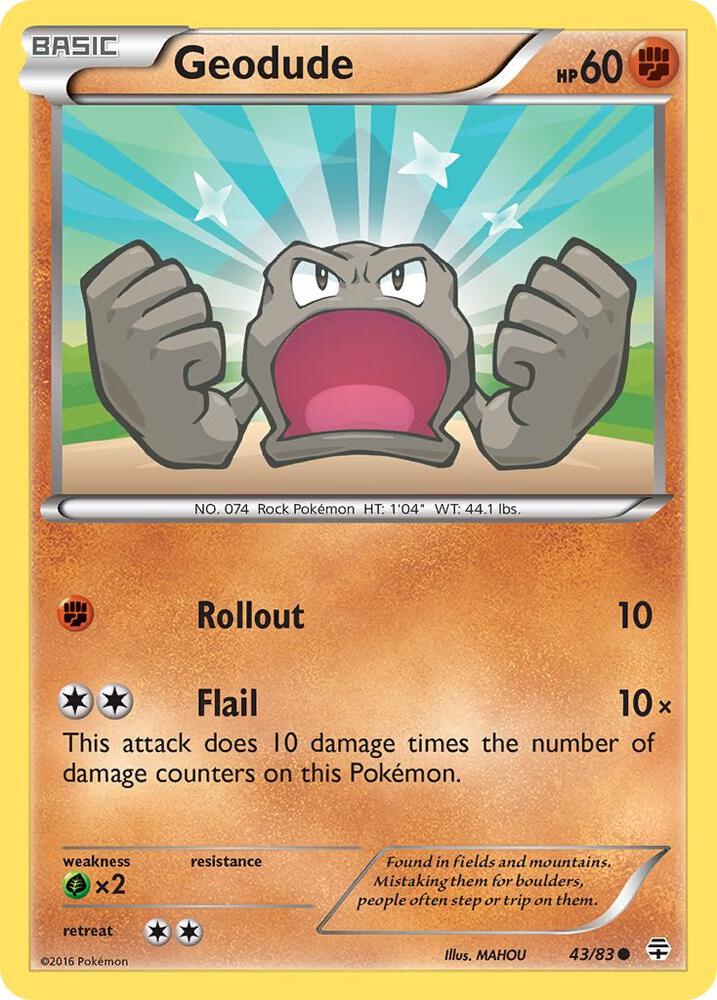 Geodude 43/83 (Generations)  | Good Games Adelaide SA
