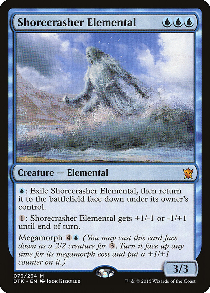 Shorecrasher Elemental 73 (Dragons of Tarkir)  | Good Games Adelaide SA