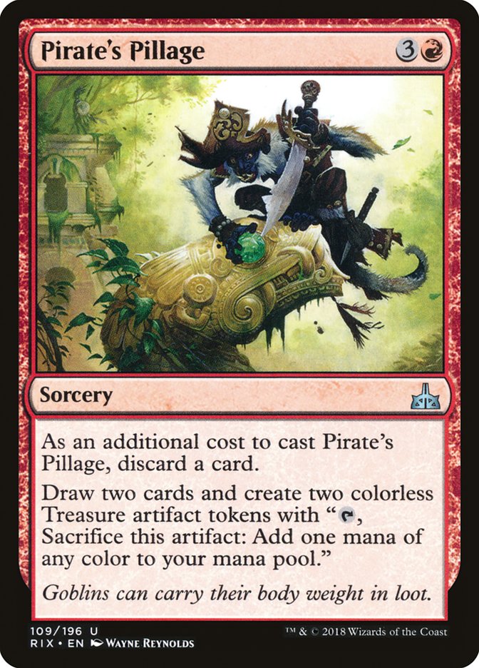 Pirate's Pillage [Rivals of Ixalan] | Good Games Adelaide SA