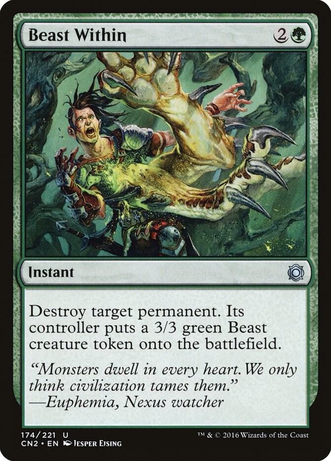 Beast Within 174 (Conspiracy: Take the Crown)  - Foil | Good Games Adelaide SA
