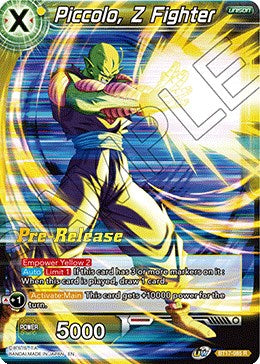 Piccolo, Z Fighter (BT17-085) [Ultimate Squad Prerelease Promos] | Good Games Adelaide SA