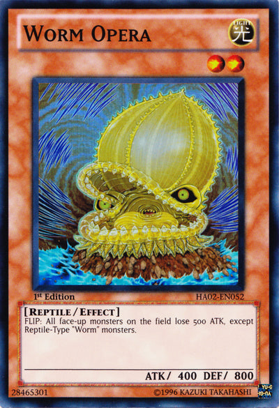 Worm Opera [HA02-EN052] Super Rare | Good Games Adelaide SA