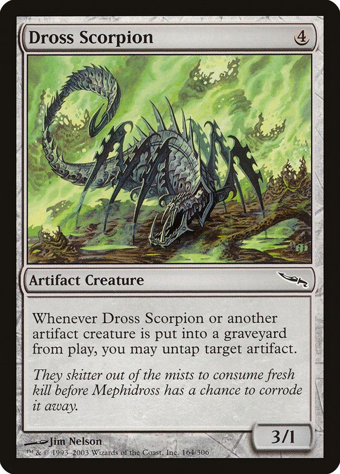Dross Scorpion [Mirrodin] | Good Games Adelaide SA