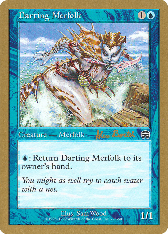 Darting Merfolk (Alex Borteh) [World Championship Decks 2001] | Good Games Adelaide SA
