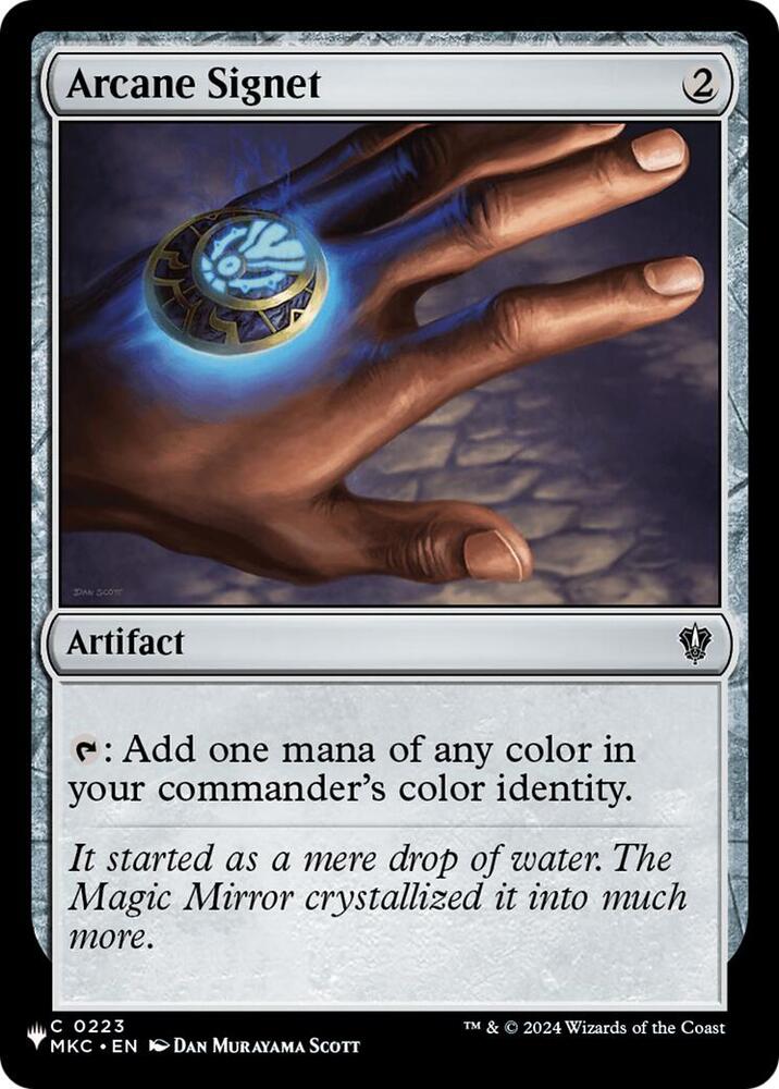 Arcane Signet MKC 0223 (The List Reprints)  | Good Games Adelaide SA