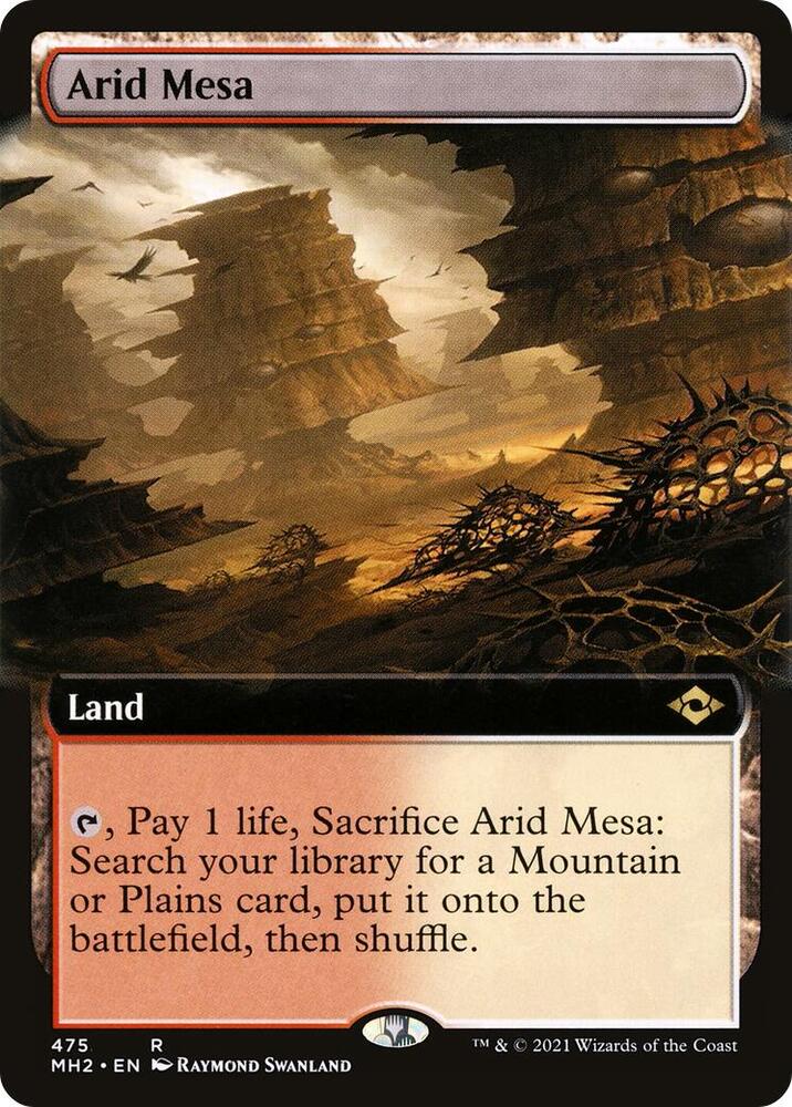Arid Mesa Extended Art 475 (Modern Horizons 2)  | Good Games Adelaide SA