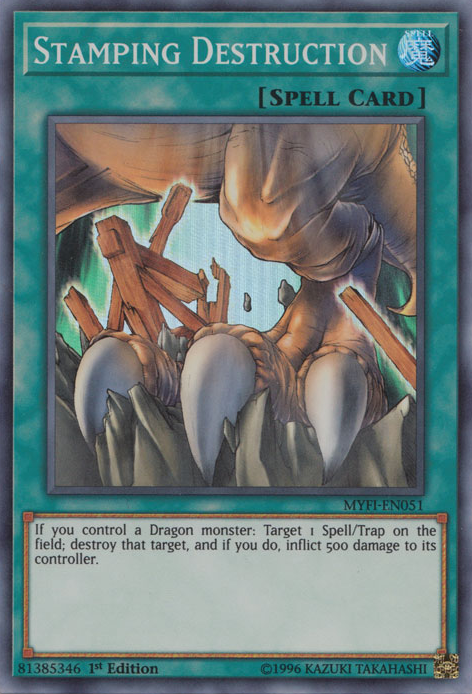 Stamping Destruction [MYFI-EN051] Super Rare | Good Games Adelaide SA