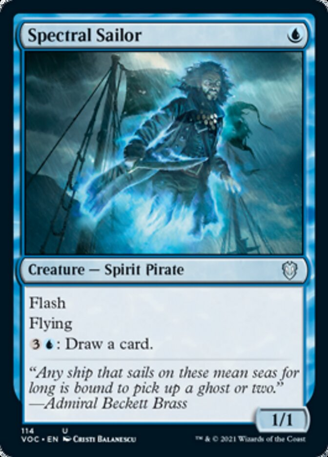 Spectral Sailor [Innistrad: Crimson Vow Commander] | Good Games Adelaide SA