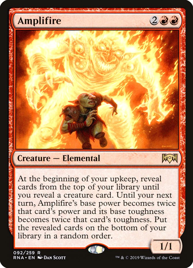 Amplifire 92 (Ravnica Allegiance)  - Foil | Good Games Adelaide SA