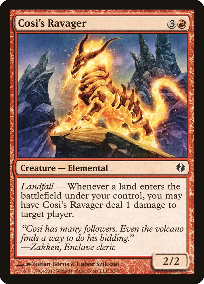 Cosi's Ravager 52 (Duel Decks: Venser vs. Koth)  | Good Games Adelaide SA