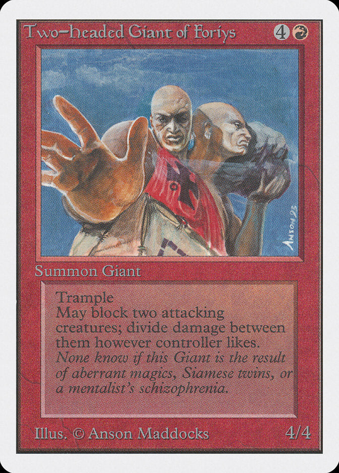 Two-Headed Giant of Foriys [Unlimited Edition] | Good Games Adelaide SA