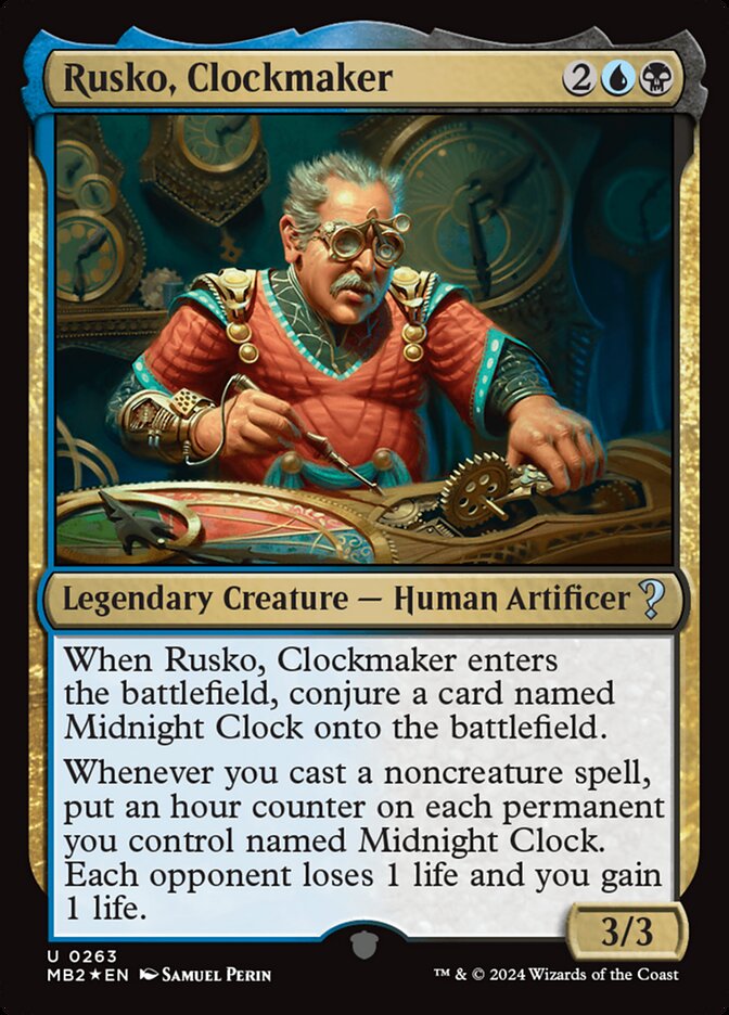 Rusko, Clockmaker 263 (Mystery Booster 2)  - Foil | Good Games Adelaide SA