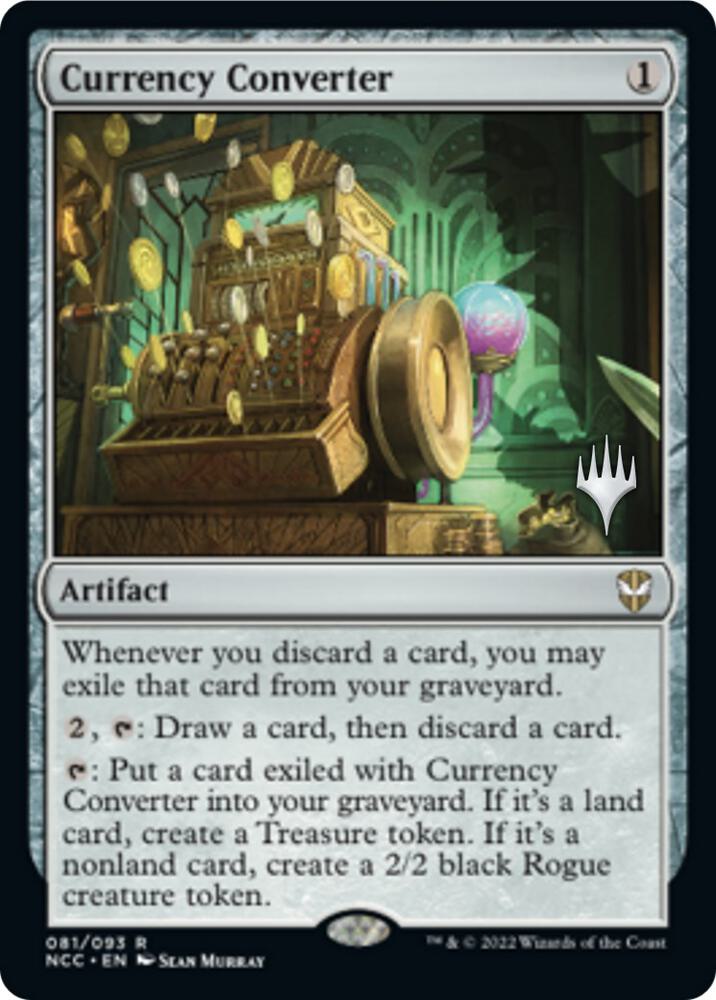 Currency Converter 81 (Promo Pack: Streets of New Capenna)  - Foil | Good Games Adelaide SA