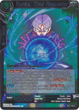Trunks, Time Regulator (Assault of the Saiyans) [BT7-103_PR] | Good Games Adelaide SA