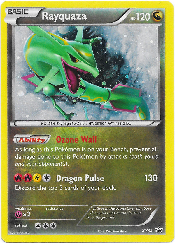 Rayquaza (XY64) (Jumbo Card) [XY: Black Star Promos] | Good Games Adelaide SA