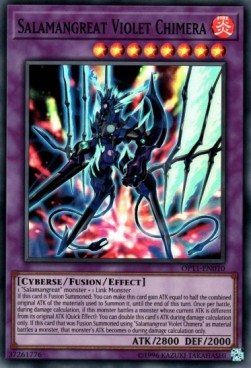Salamangreat Violet Chimera [OP11-EN010] Super Rare | Good Games Adelaide SA