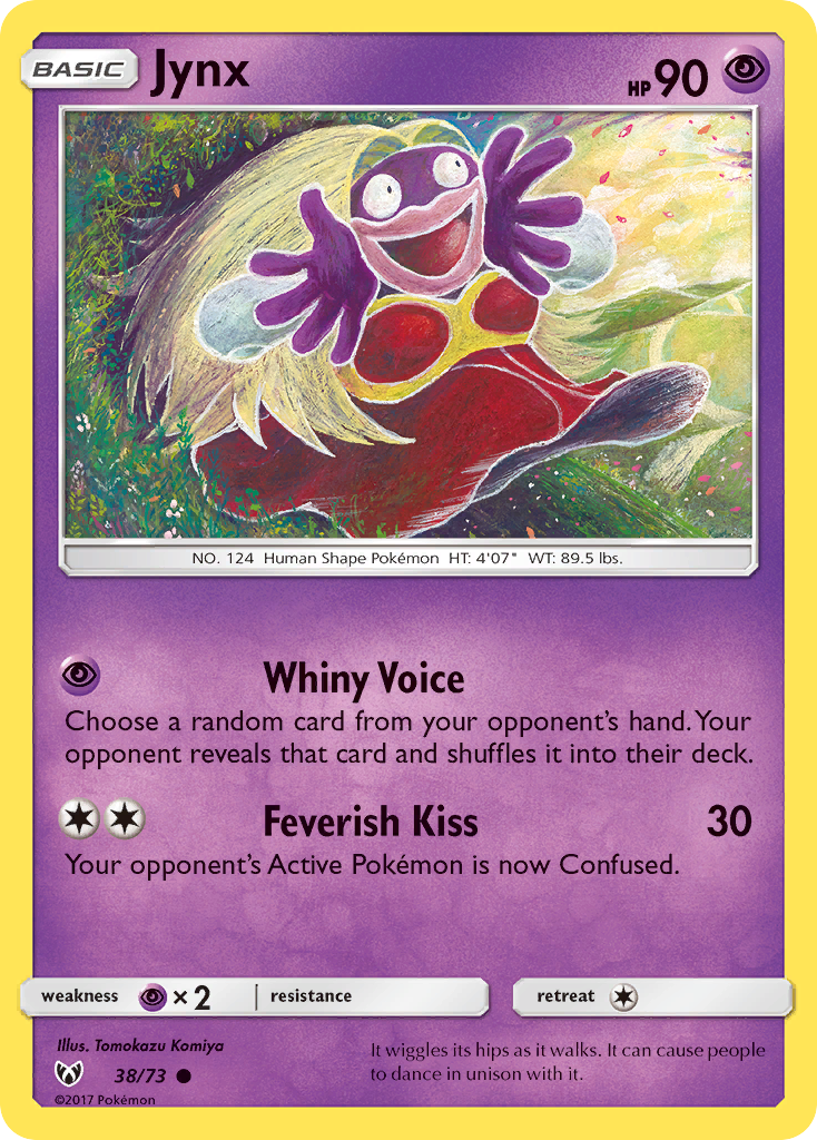 Jynx (38/73) [Sun & Moon: Shining Legends] | Good Games Adelaide SA