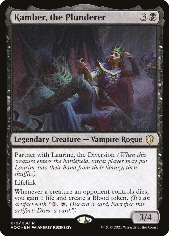 Kamber the Plunderer 19 (Commander: Innistrad: Crimson Vow)  | Good Games Adelaide SA