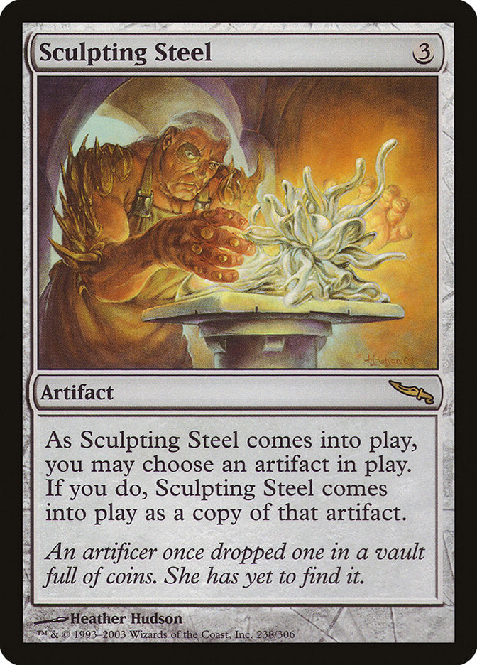 Sculpting Steel [Mirrodin] | Good Games Adelaide SA