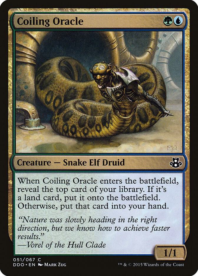 Coiling Oracle 51 (Duel Decks: Elspeth vs. Kiora)  | Good Games Adelaide SA