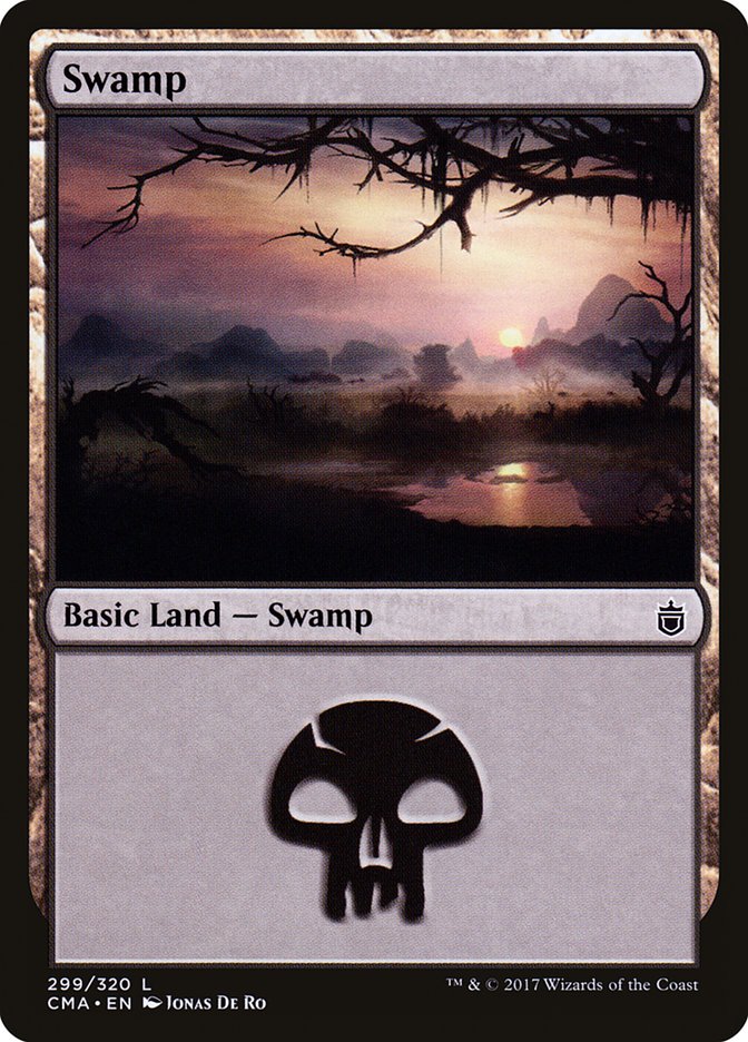 Swamp (299) [Commander Anthology] | Good Games Adelaide SA