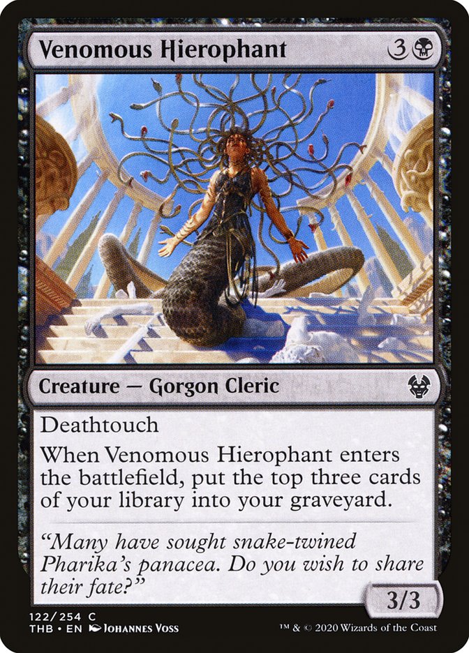 Venomous Hierophant [Theros Beyond Death] | Good Games Adelaide SA