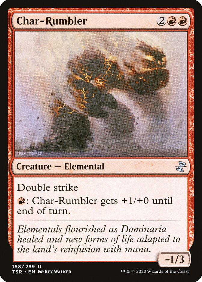 Char-Rumbler 158 (Time Spiral: Remastered)  - Foil | Good Games Adelaide SA