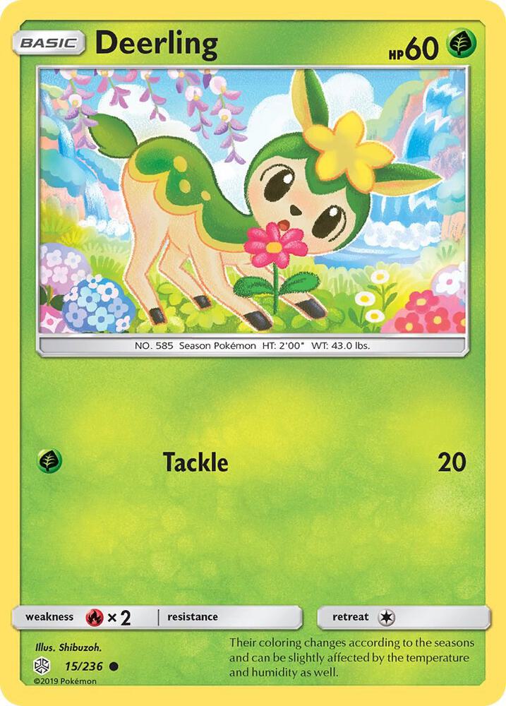 Deerling 15/236 (SM - Cosmic Eclipse)  | Good Games Adelaide SA