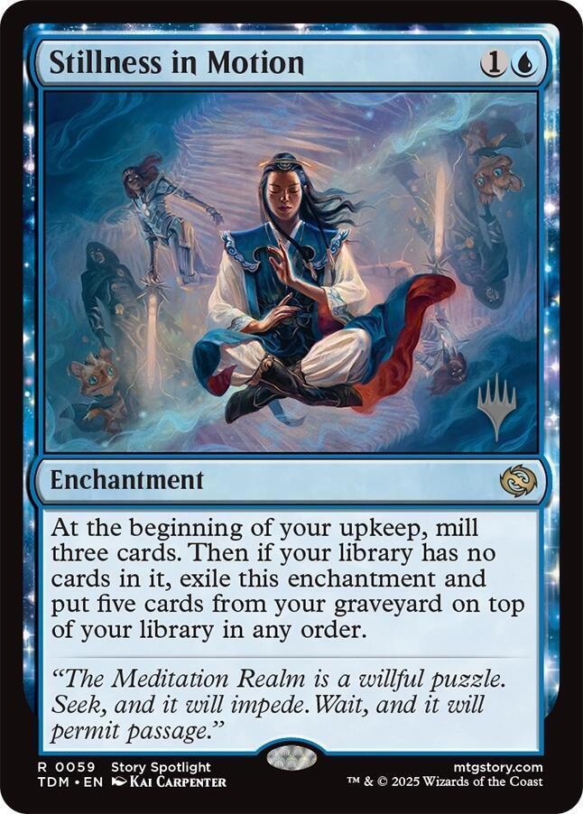 Stillness in Motion 59 (Promo Pack: Tarkir: Dragonstorm)  - Foil | Good Games Adelaide SA
