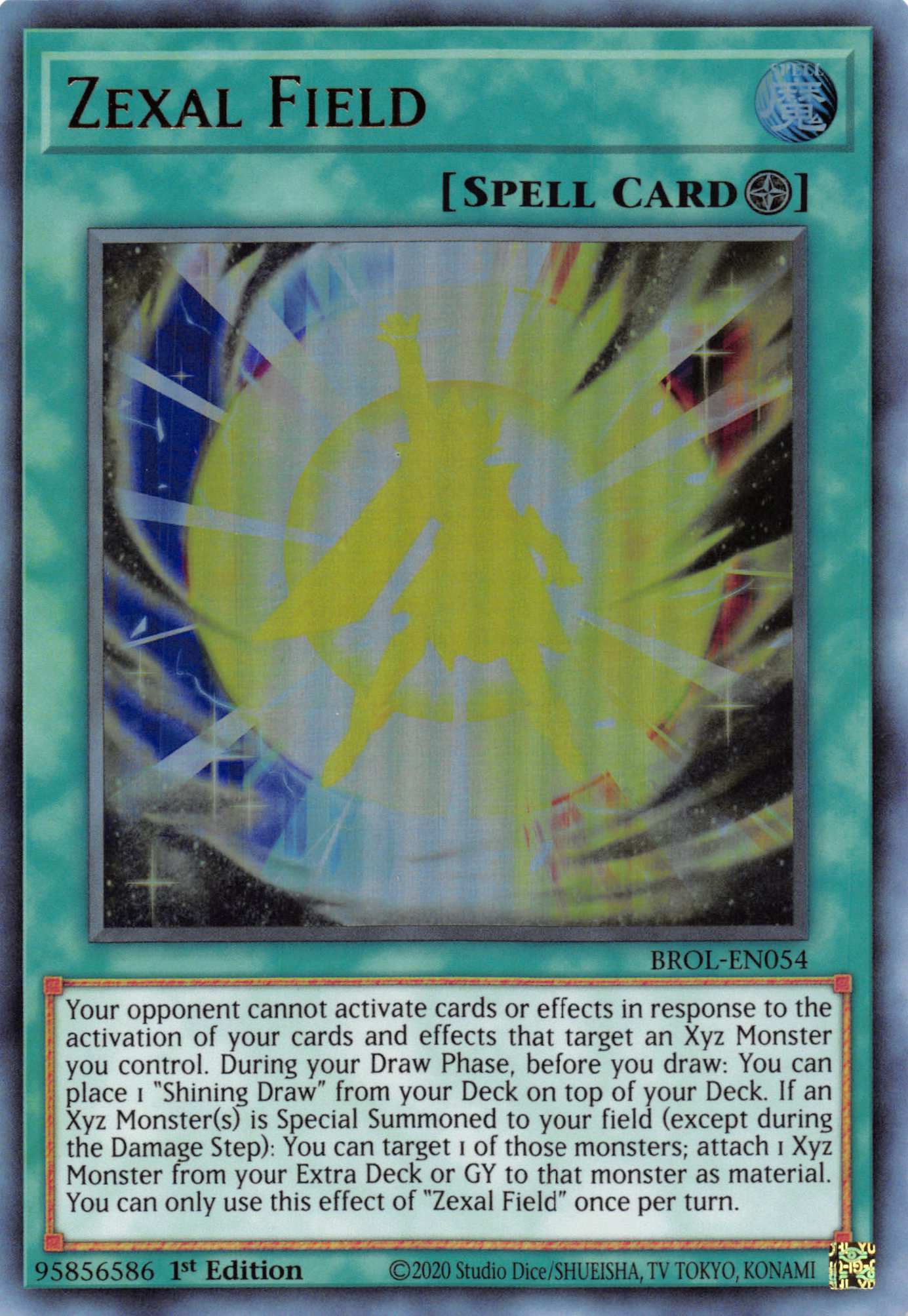 Zexal Field [BROL-EN054] Ultra Rare | Good Games Adelaide SA