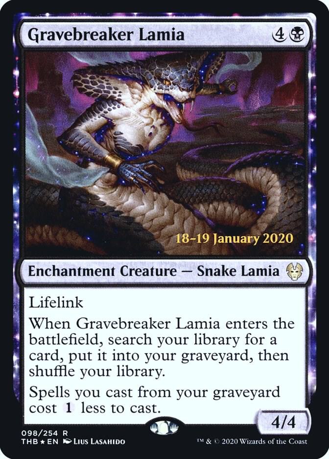Gravebreaker Lamia 98 (Prerelease Cards)  - Foil | Good Games Adelaide SA