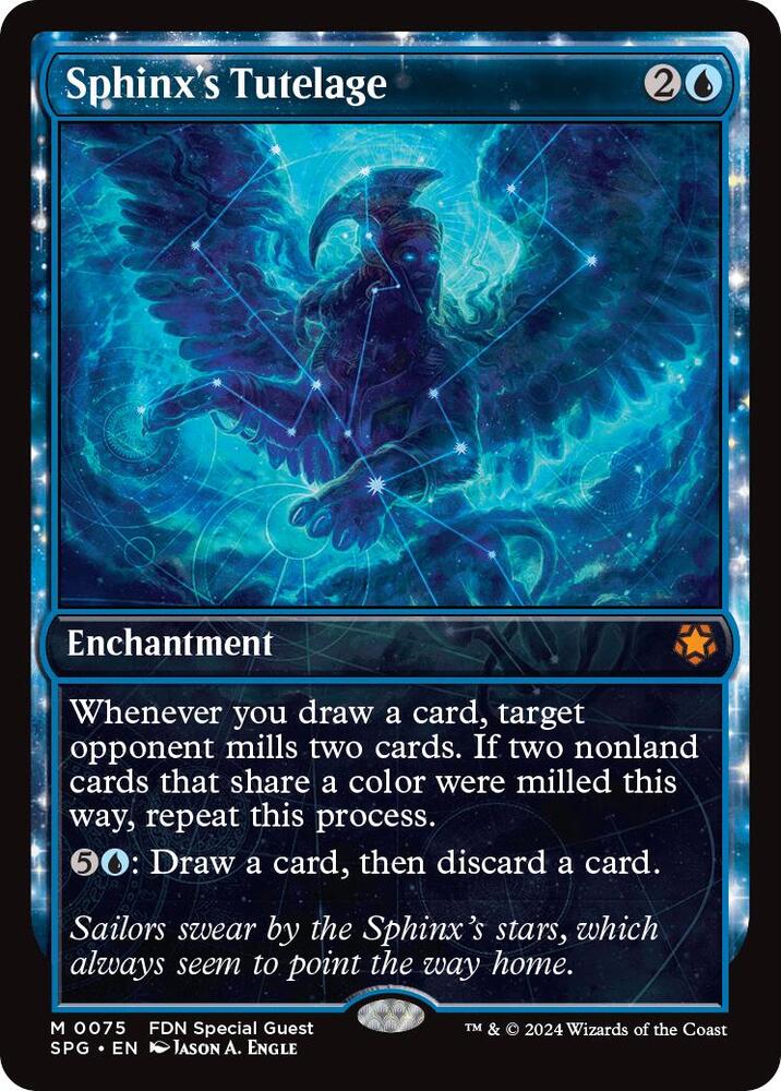 Sphinxs Tutelage Showcase 75 (Special Guests)  - Foil | Good Games Adelaide SA