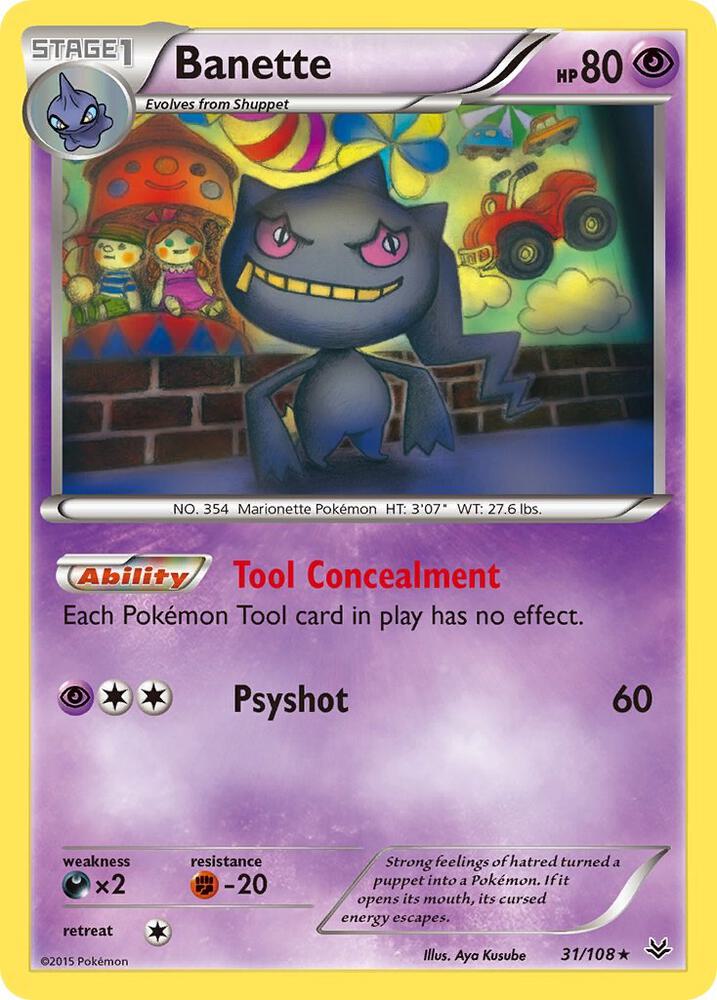 Banette 31/108 (XY - Roaring Skies)  | Good Games Adelaide SA