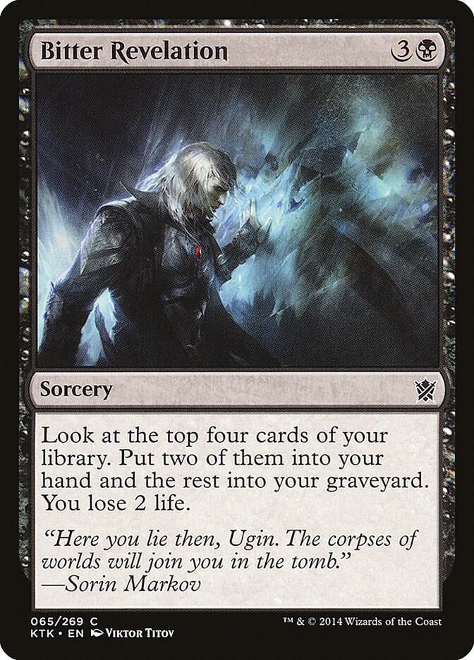 Bitter Revelation 65 (Khans of Tarkir)  - Foil | Good Games Adelaide SA