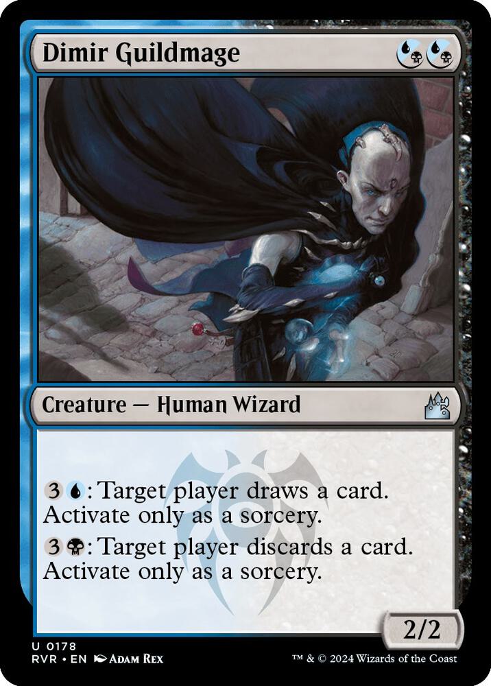 Dimir Guildmage 178 (Ravnica Remastered)  - Foil | Good Games Adelaide SA