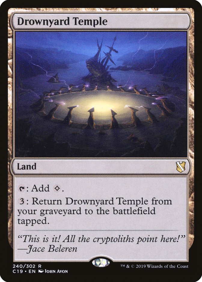 Drownyard Temple [Commander 2019] | Good Games Adelaide SA