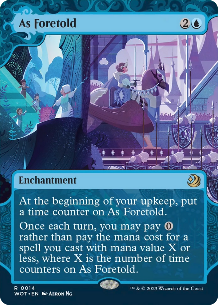 As Foretold [Wilds of Eldraine: Enchanting Tales] | Good Games Adelaide SA